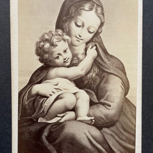 Ansichtskarte Foto Madonna di Parma Correggio Bild Gemälde Italien