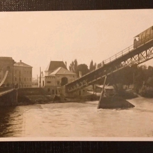 Innsbruck Hungerburgbahnbrücke Kettenbrücke Gr 5579 D