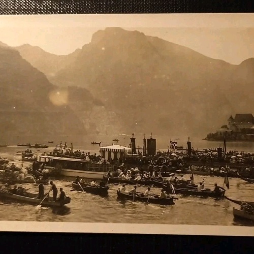 Traunkirchen Oberösterreich Fronleichnamsprzession Am Traunsee Gr 5575 D