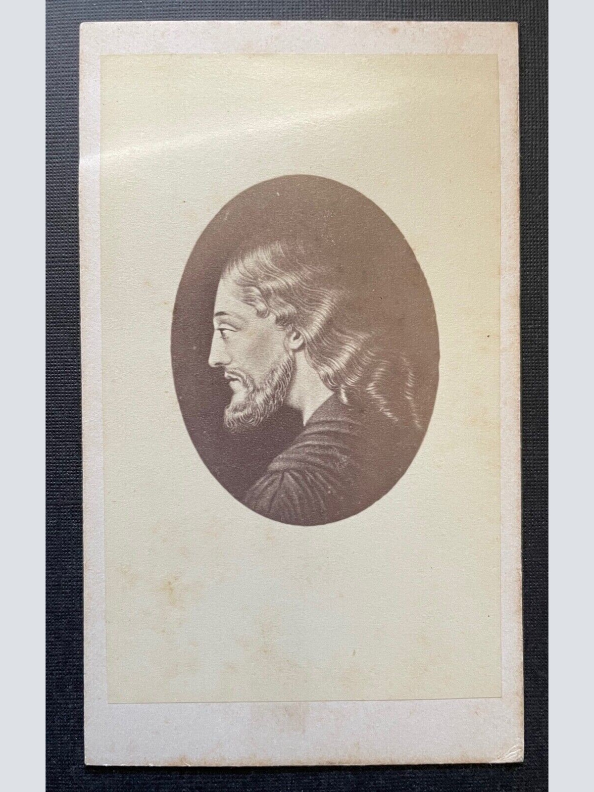 Ansichtskarte Foto Porträt Jesus Christus Konstantinopel ca.10,7x6,3cm 402340 TH