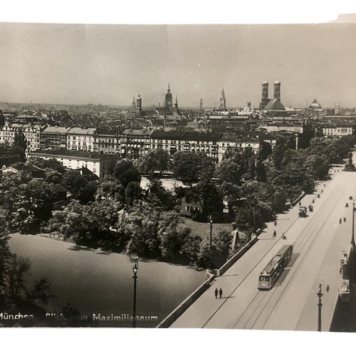 München Blick vom Maximilianeum 20057 B
