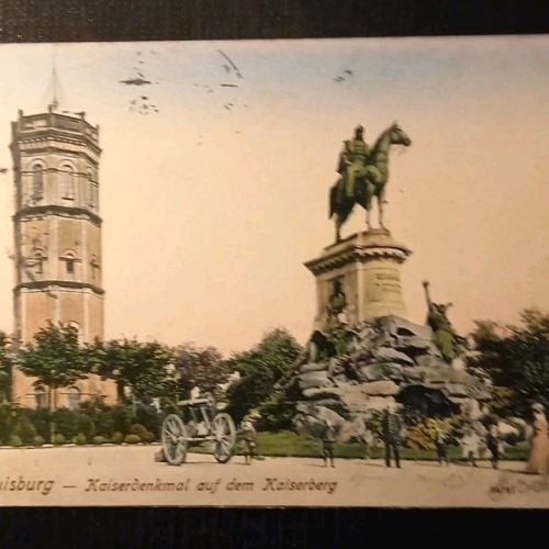 Diusburg Kaiserdenkmal Auf Dem Kaiserberg 410403 H Gr