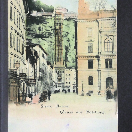 Elektrischer Aufzug Gruss aus Salzburg JW165718