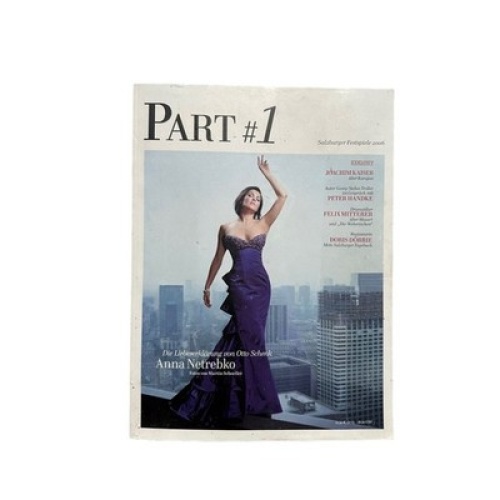 6399 PART, #1. MAGAZIN DER FÖRDERER UND FREUNDE DER SALZBURGER FESTSPIEL