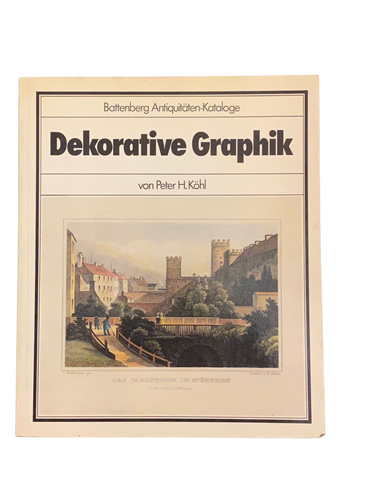 4560 DEKORATIVE GRAPHIK. BATTENBERG ANTIQUITÄTEN-KATALOGE +Abb