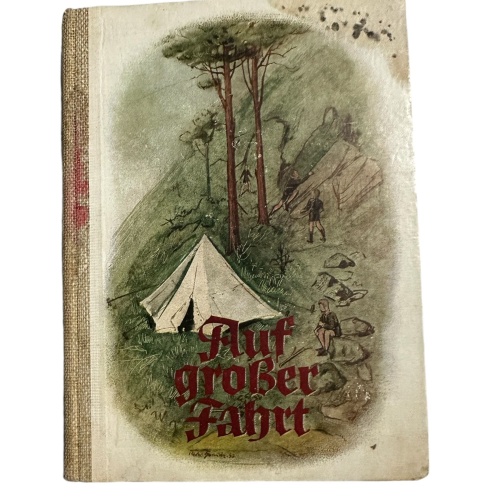 1878 Emil Strodthoff AUF GROSSER FAHRT HC +Ilus Eine deutsche Jungengeschichte
