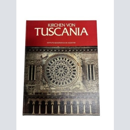 4498 KIRCHEN VON TUSCANIA HC +Abb Istituto Geografico de Agostini Novara