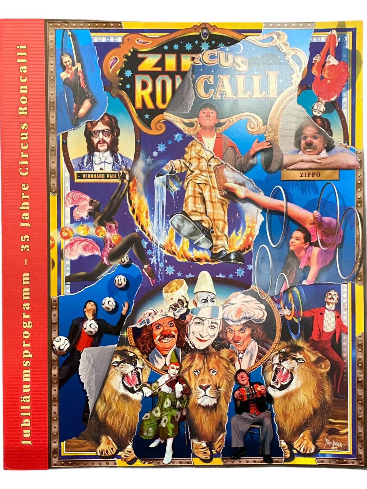 1215 JUBILÄUMSPROGRAMM - 35 JAHRE Zirkus  CIRCUS RONCALLI ZIRKUS