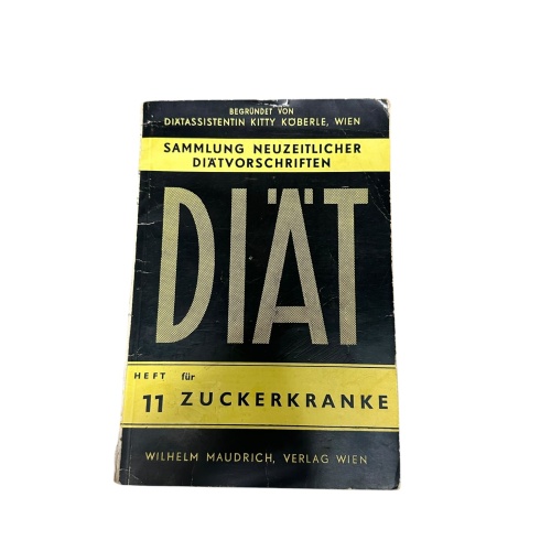 8832 Eva Gstaltner DIÄT FÜR ZUCKERKRANKE. SAMMLUNG NEUZEITLICHER DIÄT