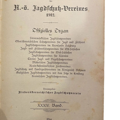 1176 Niederösterreichischer Jagdschutzverein MITTEILUNGEN DES N.-Ö. JAGDSCHUTZ