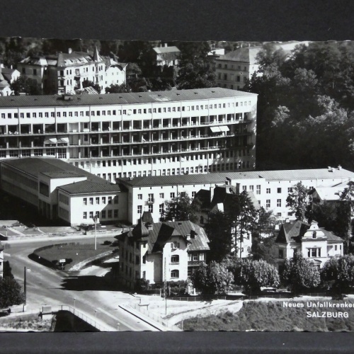 Salzburg Neues Unfallkrankenhaus Luftbild JW65421
