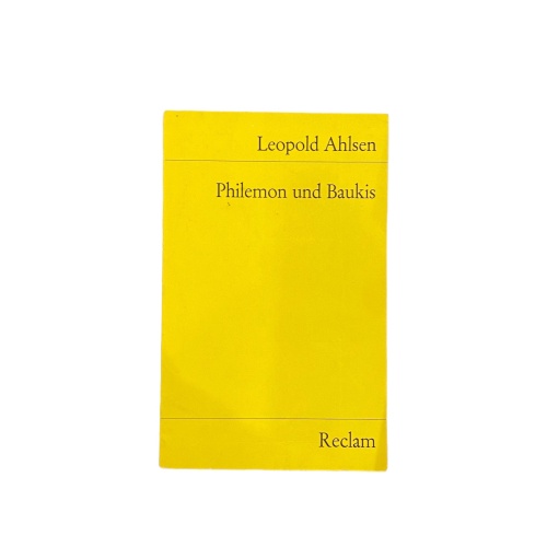 3104 Leopold Ahlsen PHILEMON UND BAUKIS Hörspiel Reclam