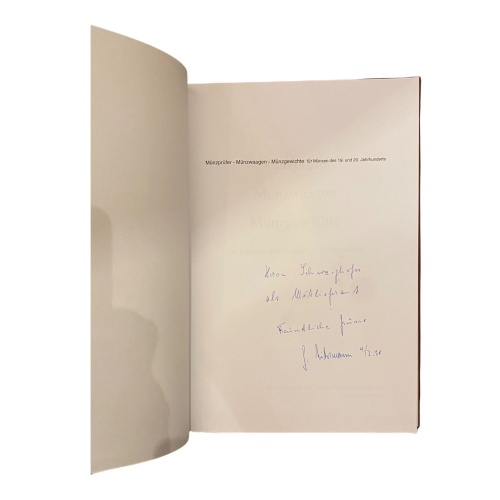 1252 Gerd Höxtermann MÜNZPRÜFER, MÜNZWAAGEN, MÜNZGEWICHTE