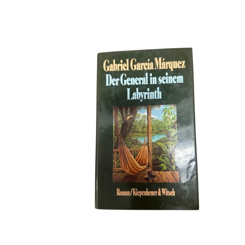 9463 Gabriel García Márquez DER GENERAL IN SEINEM LABYRINTH Roman HC