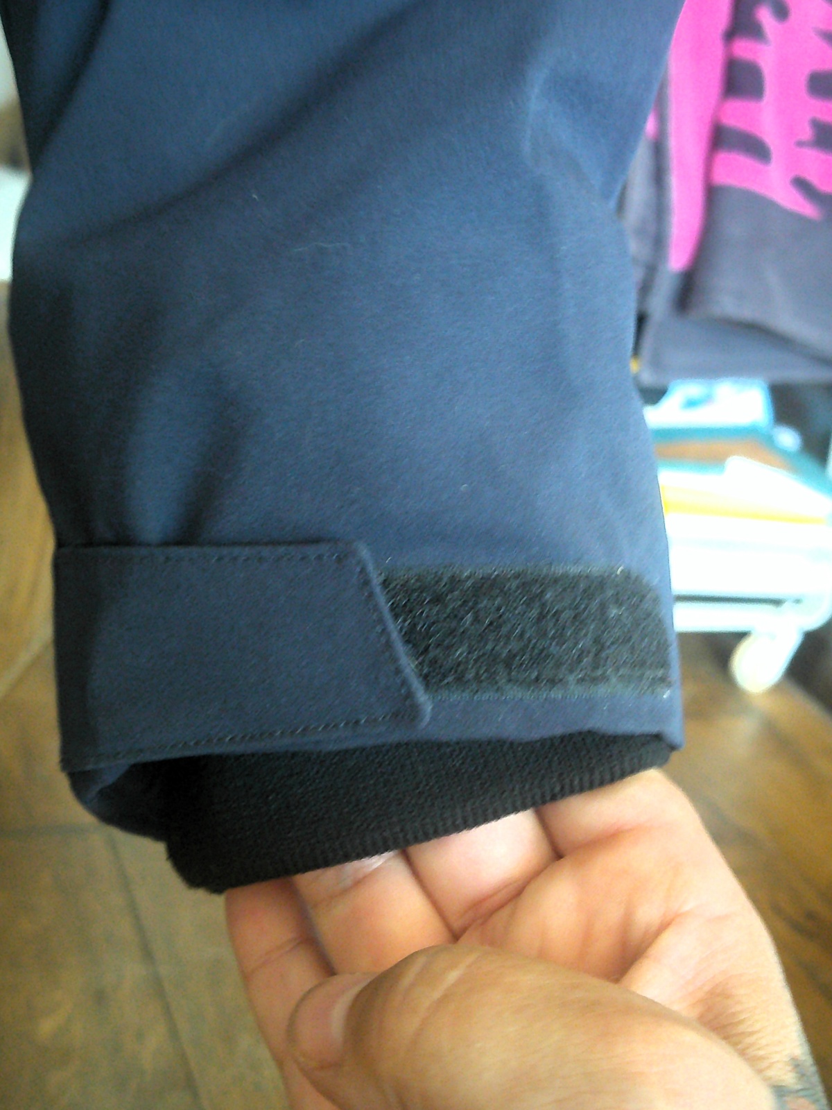 HENSON&HENSON Herren Thermo-Parka dunkelblau mit vielen Details