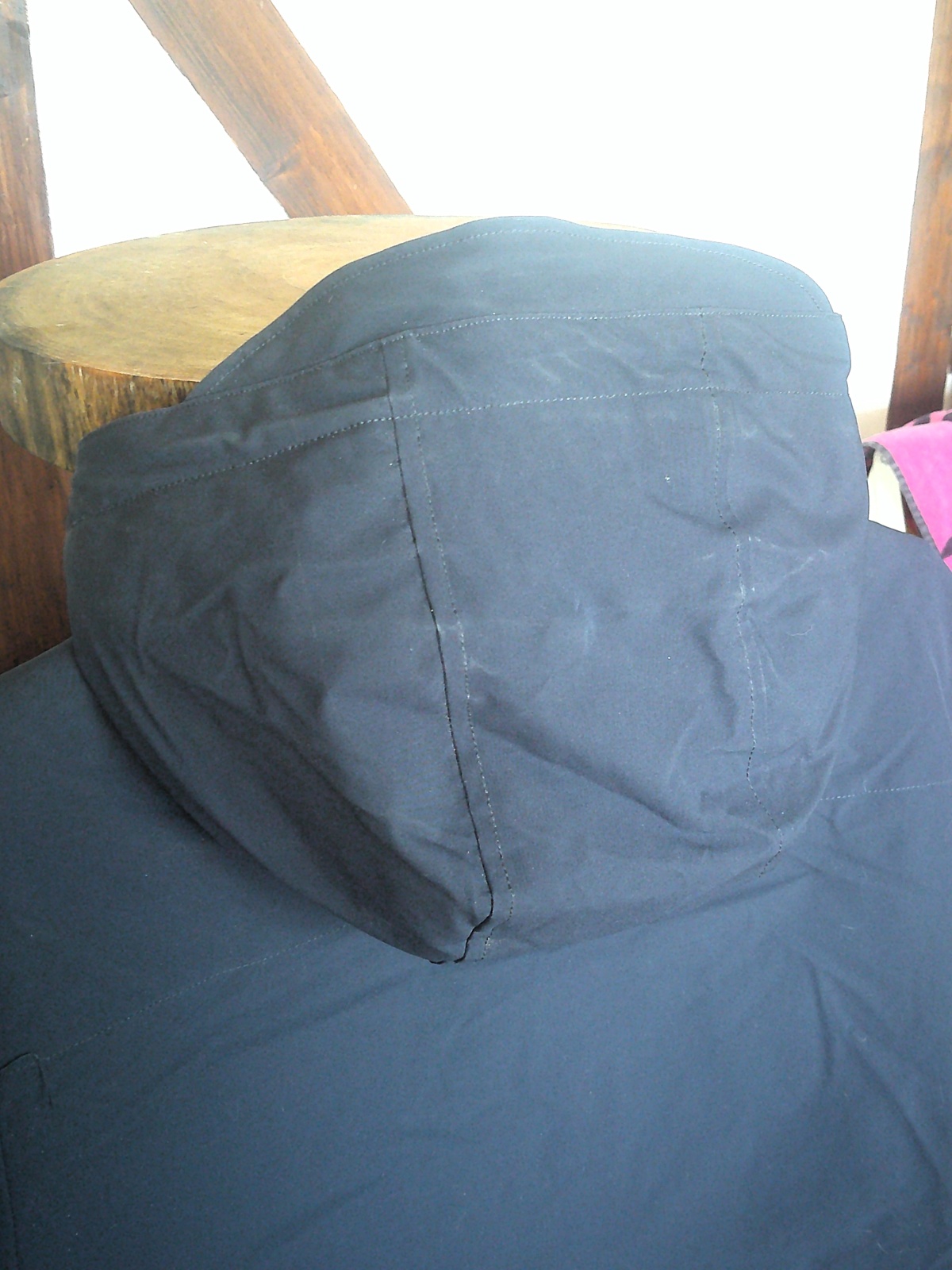 HENSON&HENSON Herren Thermo-Parka dunkelblau mit vielen Details