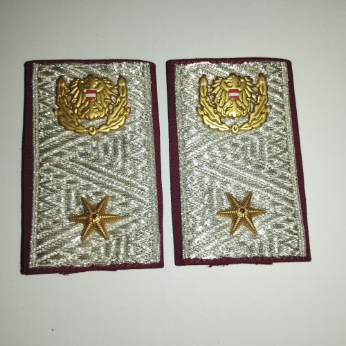 Dienstgrade Distinktionen Polizei Österreich Abteilungsinspektor, 1 Paar NEU